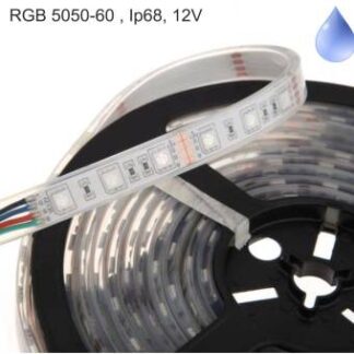 Banda LED RGB Submersibila 60 buc/m 14W