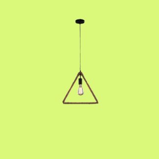 Pendul E27 Triunghi Sfoara