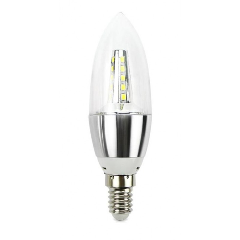 Bec LED E14 Flacara Clar 7w