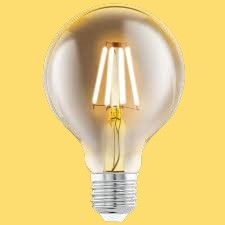 Bec LED Glob 10W Vintage Filament G80