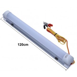 Corp tub LED T8 Mat 24w 120cm 12v cu clesti