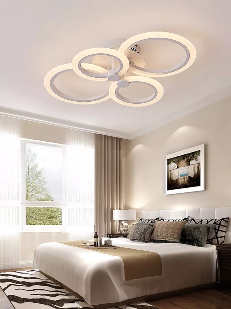 Lustra LED cu Telecomanda si Intensitate Reglabila 72w - imagine 2