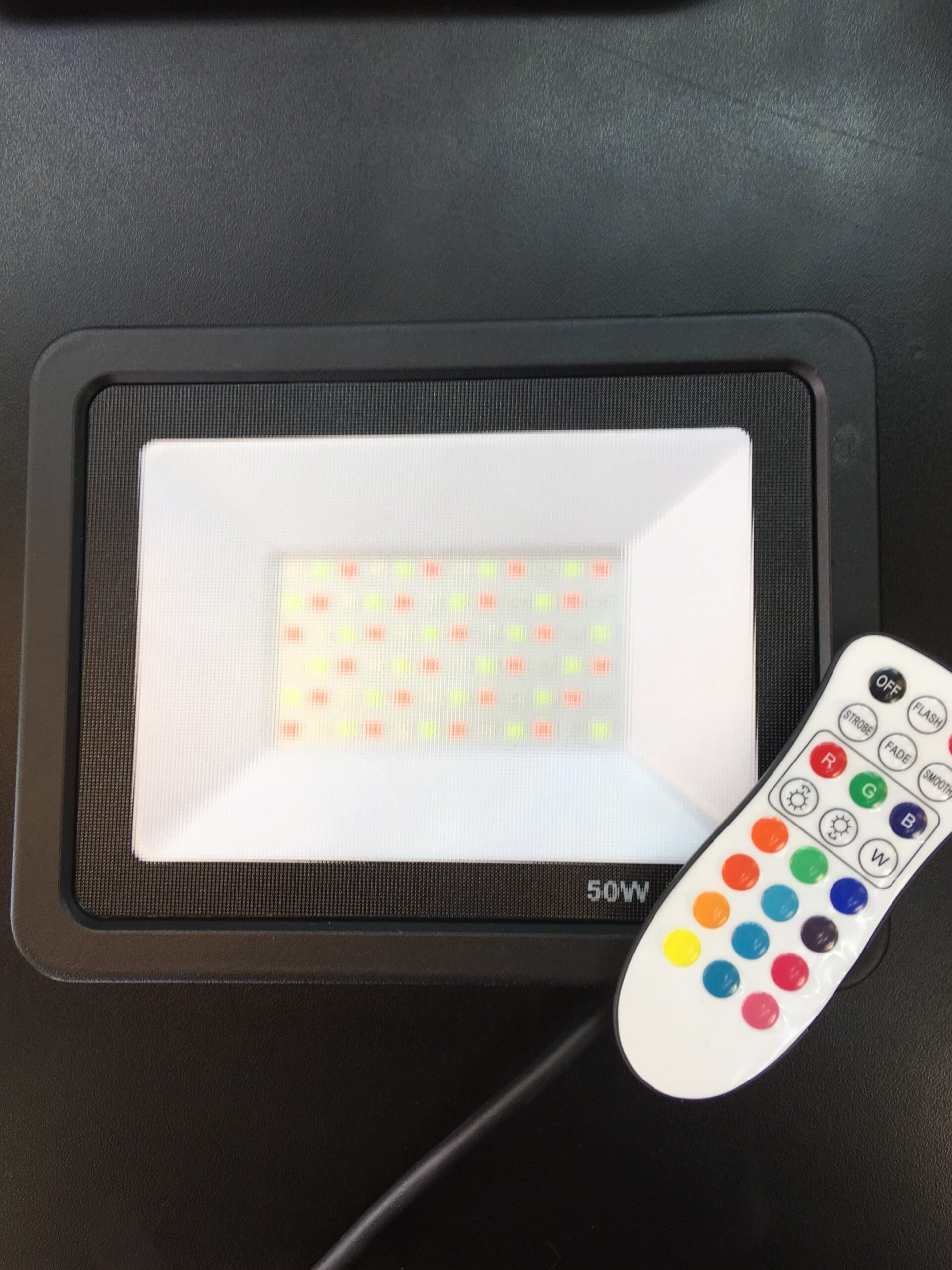 Proiector LED 100W RGB Telecomanda New - imagine 3