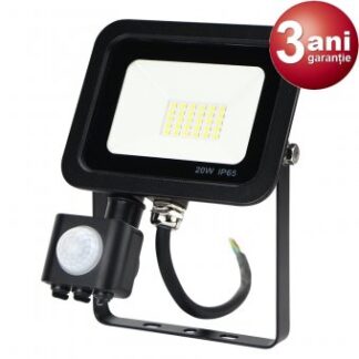 Proiector LED 20W 220V Ultra Slim Cu Senzor